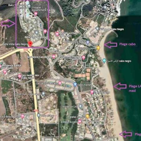 Complexe Bella Vista Cabo Negro Martil Mdiq Avec Piscines Plage Wifi Exterior foto